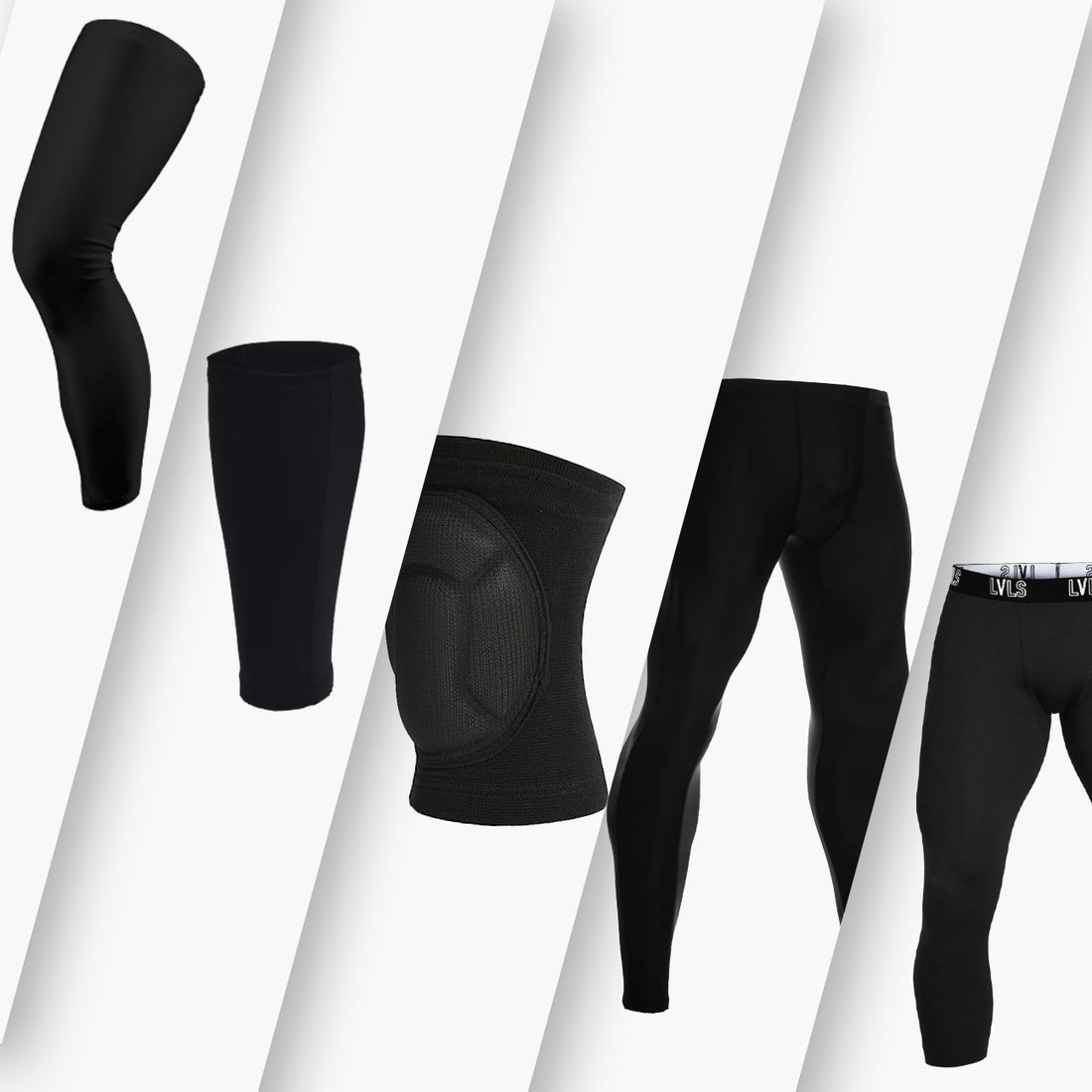 Leg Sleeve vs. Calf Sleeve vs. Knee Pad vs. Compression Tights
